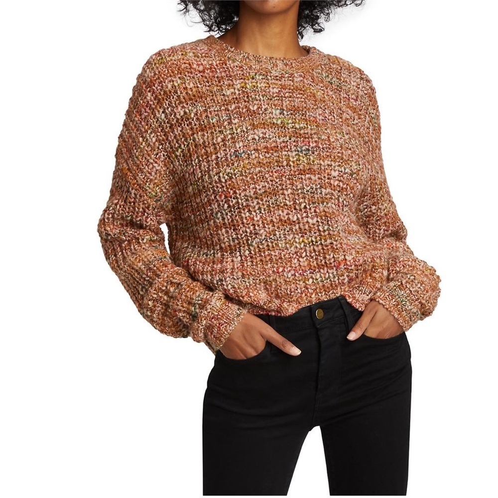 Frame Cropped Chunky Sweater